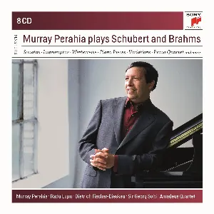 Pochette Murray Perahia plays Schubert and Brahms