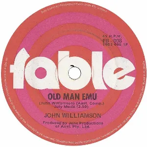 Pochette de Old Man Emu de John Williamson