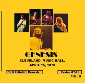 Pochette 1976‐04‐15: Music Hall, Cleveland, OH, USA
