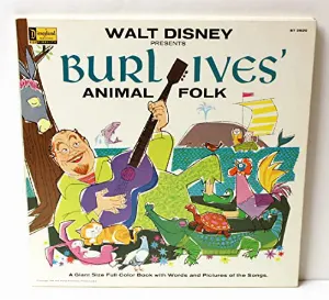 Pochette Walt Disney Presents Burl Ives’ Animal Folk