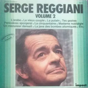 Pochette Serge Reggiani - Volume 2