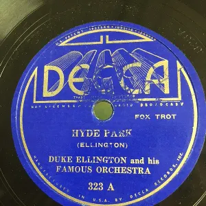 Pochette de Hyde Park / Ain't Misbehavin' de Duke Ellington and His Orchestra