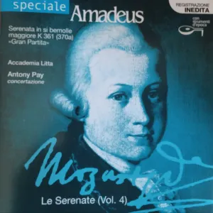 Pochette de Le Serenate, Vol. 4: Serenate in si bemolle maggiore K. 361 (370a) "Gran Partita" de Wolfgang Amadeus Mozart