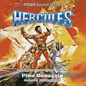Pochette de Hercules de Pino Donaggio