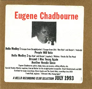 Pochette de Eugene Chadbourne de Eugene Chadbourne