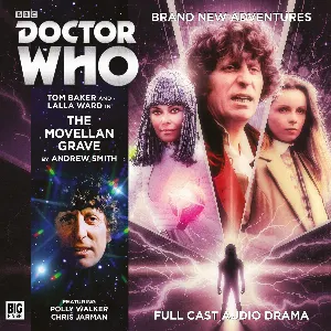 Pochette de Doctor Who: The Movellan Grave de Jane Slavin - Tom Baker - Lalla Ward - John Banks