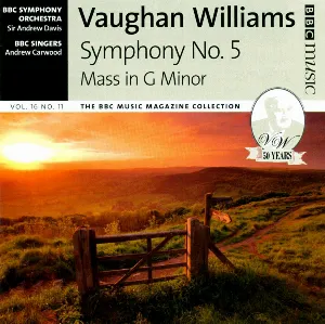 Pochette BBC Music, Volume 16, Number 11: Symphony no. 5 / Mass in G minor