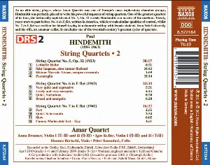 Pochette String Quartets, Volume 2: String Quartets nos. 5, 6 and 7