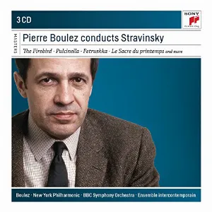Pochette Pierre Boulez Conducts Stravinsky