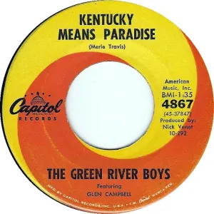 Pochette de Kentucky Means Paradise / Truck Driving Man de Glen Campbell