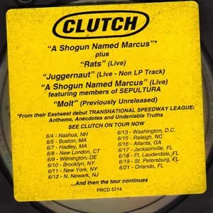 Pochette de A Shogun Named Marcus de Clutch