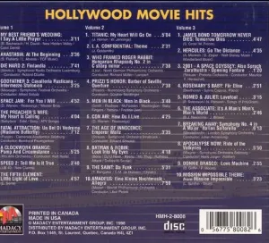 Pochette de Hollywood Movie Hits de The Countdown Singers