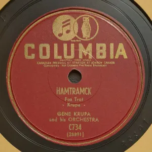 Pochette de Hamtramck / Wire Brush Stomp de Gene Krupa and His Orchestra