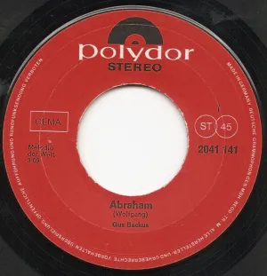 Pochette de Abraham de Gus Backus