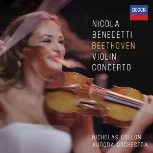 Pochette de Violin Concerto de Ludwig van Beethoven - Nicholas Collon
