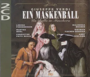 Pochette de Ein Maskenball (Un ballo in maschera) de Giuseppe Verdi