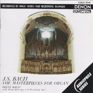 Pochette The Masterpieces for Organ