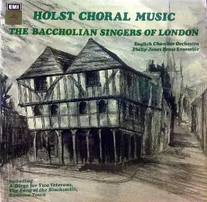 Pochette de Choral Music de Gustav Holst - English Chamber Orchestra - Philip Jones Brass Ensemble