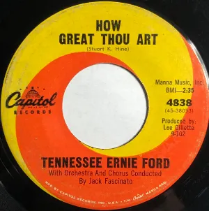Pochette de How Great Thou Art de Tennessee Ernie Ford