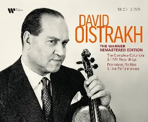 Pochette de The Warner Remastered Edition - (The Complete Columbia & HMV Recordings / Premieres, Rarities & Live Performances) de David Oistrakh