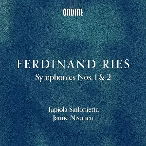 Pochette de Symphonies nos. 1 & 2 de Ferdinand Ries - Tapiola Sinfonietta