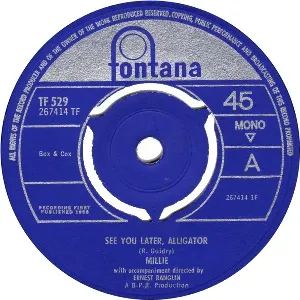 Pochette de See You Later, Alligator / Chilly Kisses de Millie Small