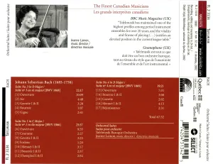 Pochette de Orchestral Suites de Tafelmusik - Johann Sebastian Bach - Jeanne Lamon