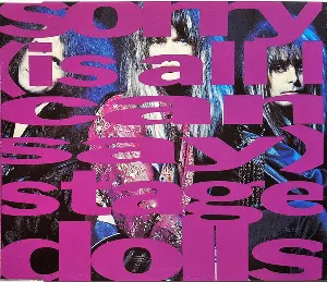 Pochette de Sorry (Is All I Can Say) de Stage Dolls