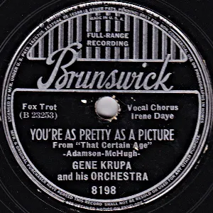 Pochette de You’re as Pretty as a Picture / Rhythm Jam de Gene Krupa and His Orchestra