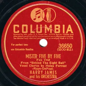 Pochette de Mister Five by Five / That Soldier of Mine de Harry James and His Orchestra