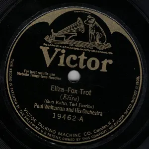 Pochette de Eliza / Doo Wacka Doo de Paul Whiteman and His Orchestra