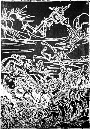 Pochette de Under Satanic Philosophy de Black Cilice
