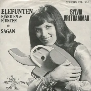 Pochette de Elefunten, fjärilen och fjunten / Sagan de Sylvia Vrethammar