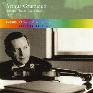 Pochette de Historic Philips Recordings 1953-1962 de Arthur Grumiaux