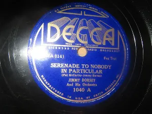 Pochette de Serenade to Nobody in Particular / Dorsey Dervish de Jimmy Dorsey and His Orchestra