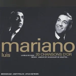Pochette de 20 Chansons d’or de Luis Mariano
