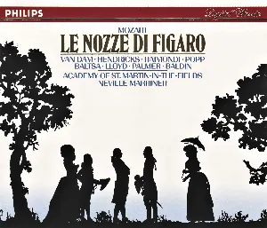 Pochette Le nozze di Figaro