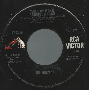 Pochette de Snow Flake / Take My Hand Precious Lord de Jim Reeves