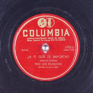 Pochette de ¿A ti qué te importa? / Temor sublime de Los Panchos