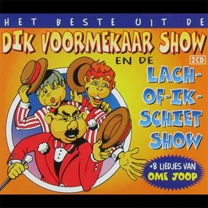 Pochette de Het beste uit de Dik Voormekaar Show en de Lach-of-ik-schiet Show de André van Duin
