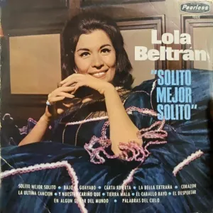 Pochette de Solito mejor solito de Lola Beltrán
