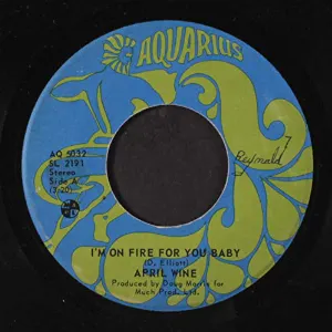 Pochette I'm On Fire For You Baby / Come On Along