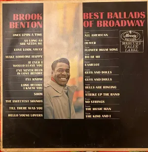 Pochette de Best Ballads of Broadway de Brook Benton