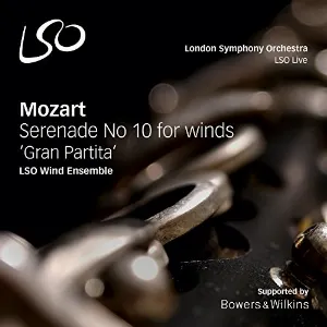 Pochette de Gran Partita de Wolfgang Amadeus Mozart
