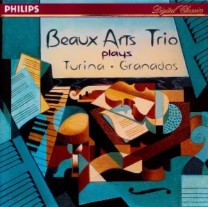 Pochette Beaux Arts Trio plays Turina and Granados