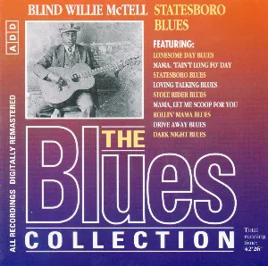 Pochette The Blues Collection: Blind Willie McTell, Statesboro Blues