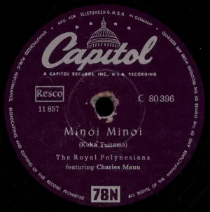 Pochette de Minoi Minoi / Tanga Tika de Charles Mauu