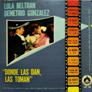 Pochette de Dónde las dan, las toman de Lola Beltrán