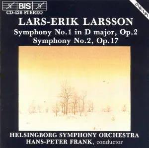 Pochette de Symphony no. 1 in D major, op. 2 / Symphony no. 2, op. 17 de Helsingborgs Symfoniorkester - Lars‐Erik Larsson
