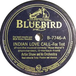 Pochette Indian Love Call / Begin the Beguine